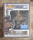 Funko Pop! Plus One Piece Brook Bronze Statue #2215 w/ Hard Stack Sealed
