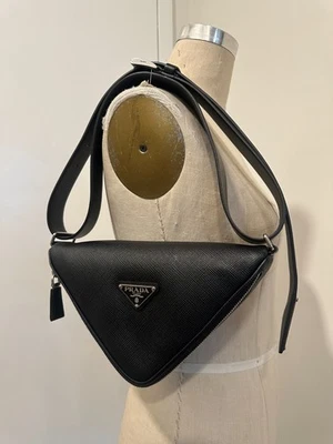PRADA Belt Bag & Fanny Pack Black Bags & Handbags for Women for