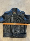Hand Painted Sousxsie And The Banshees Leather Biker Jacket. Size 40 — photo 3
