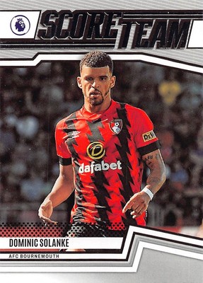 Panini Score Premier League 22/23 Score Team Bournemouth Dominic Solanke