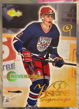 1996 Classic Visions Signings Boyd Devereaux #61 Detroit Red Wings