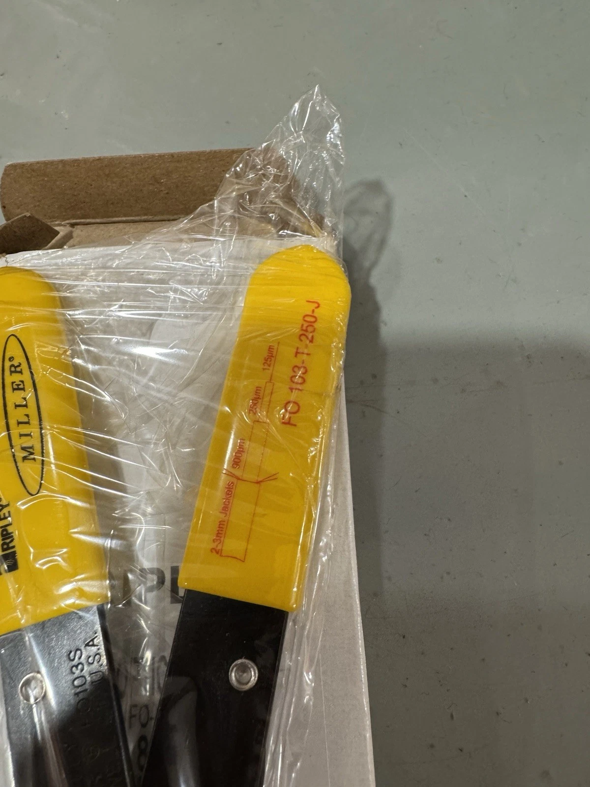 Ripley Mller Fiber Optic Stripper FO-103-T-250-J 80677 Brand New 5