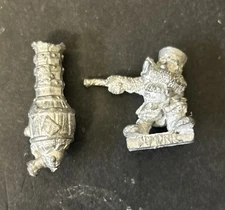 Games Workshop Warhammer Fantasy Metal Dwarf Domdril Cannon Crew and Part