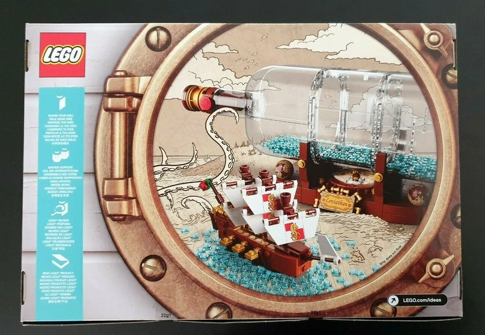 LEGO Ideas Ship In A Bottle 92177 New - Image 2 of 2