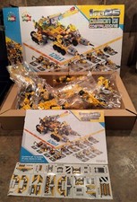 New In Box 12 in 1 Transformer Build Block Set 566 Pieces 1 to 25 Unopened Bags