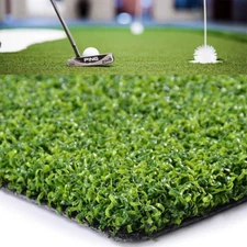 Golf Putting Green Turf (0.47" Custom Size) Multi-Use Artificial Grass Carpet In