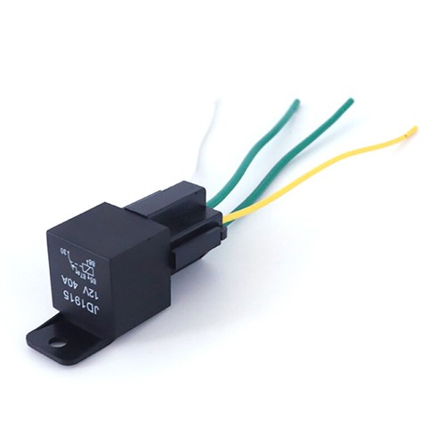 12V 12Volt 40A Auto Automotive Relay Socket 40 Relay & Wires 4pin/5Pin Backrest - Picture 8 of 8