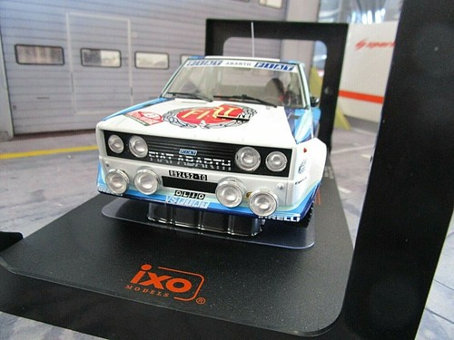 Fiat 131 Abarth Rally Portogallo Mondiali 1980 2° Piazza #2 Alen Kivimäki IXO RARO 1:18 - Foto 5 di 6
