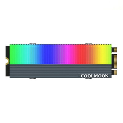 Heatsink for M.2 and PCI-E NVME SSD 2280 ARGB Solid State Disk Radiator
