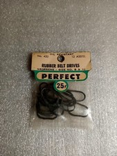 Perfect Vintage No. 433 Oil Resistant Rubber Belt Drives Neoprene- Size No. 8 10