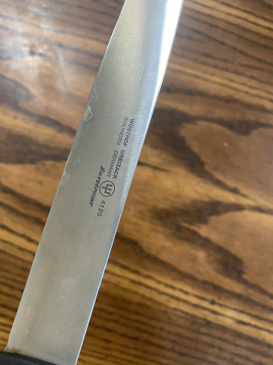 Wusthof Dreizack 4120 Silverpoint 20cm Slicing Knife 8” Silver