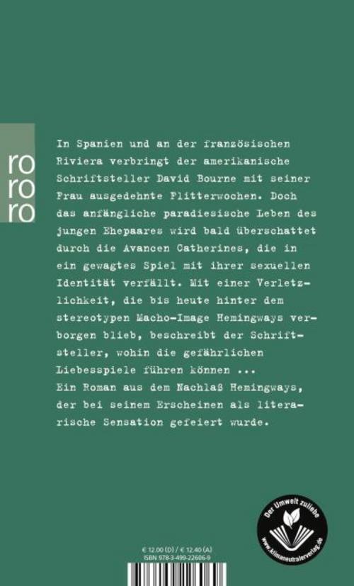 Thumbnail - Ernest Hemingway Der Garten Eden
