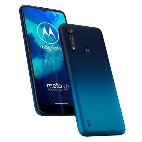 Motorola Moto G8 Power Lite 64GB [Dual-Sim] blau - GUT - Bild 1 von 1