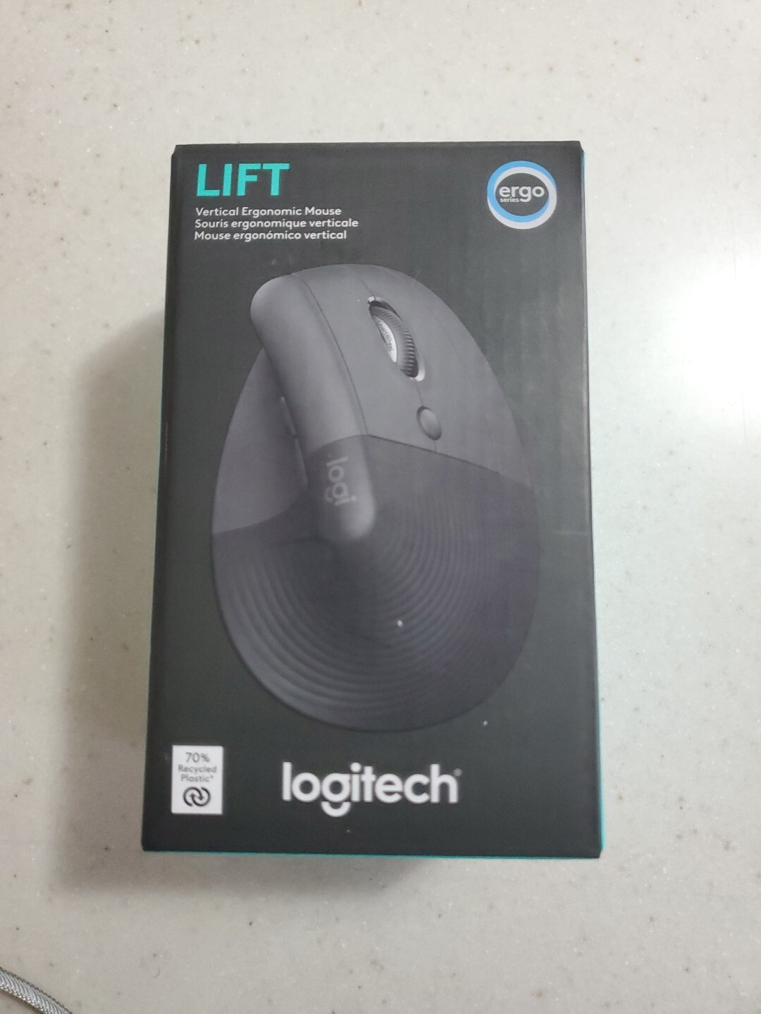 Logitech Lift Wireless Vertical Ergonomic Mouse for Comfort & Reduced Strain 910-007293