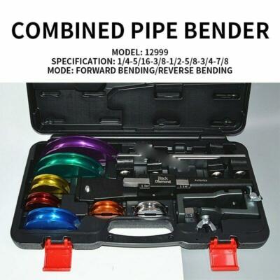Type 12999 Combination Suit Pipe Bender Tools Manual Bending Machine Copper Pipe