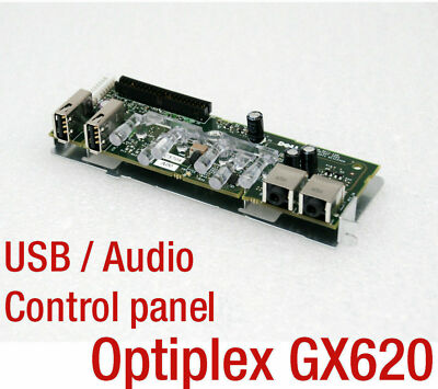 DELL OPTIPLEX I/O CONTROL AUDIO- PANEL BOARD GX620 4xUSB AUDIO OUT C5708 NEW