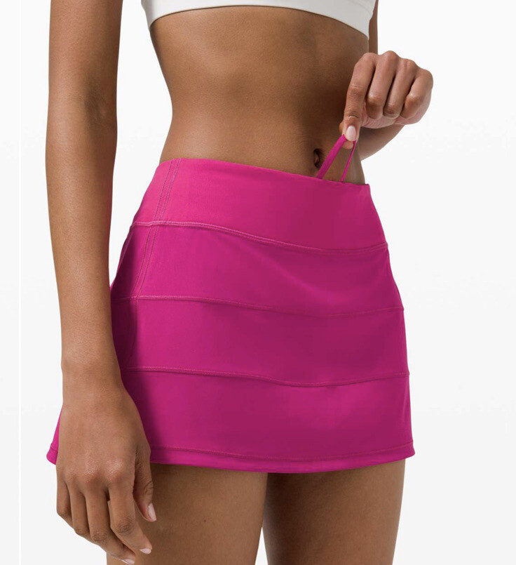 NWOT - Lululemon Pace Rival Skirt Raspberry 6 TALL | eBay