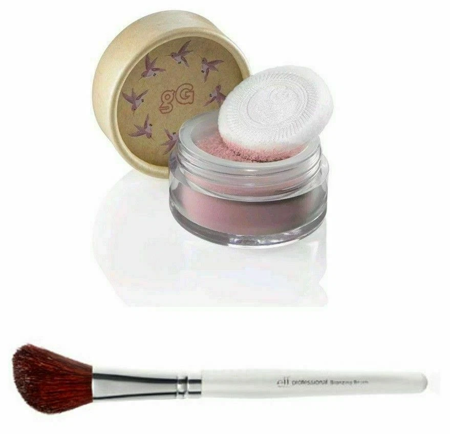 geoGiRL QTPI Cutiepie Mineral Blush - Pinkie - with elf Blush Brush - Image 2 of 3