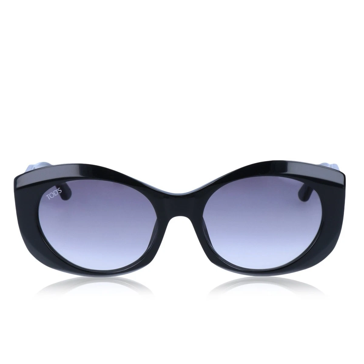 TOD\'S Women\'s Black TO11 O1N Oval Sunglasses Oval sunglasses black – TOTEME main image 3