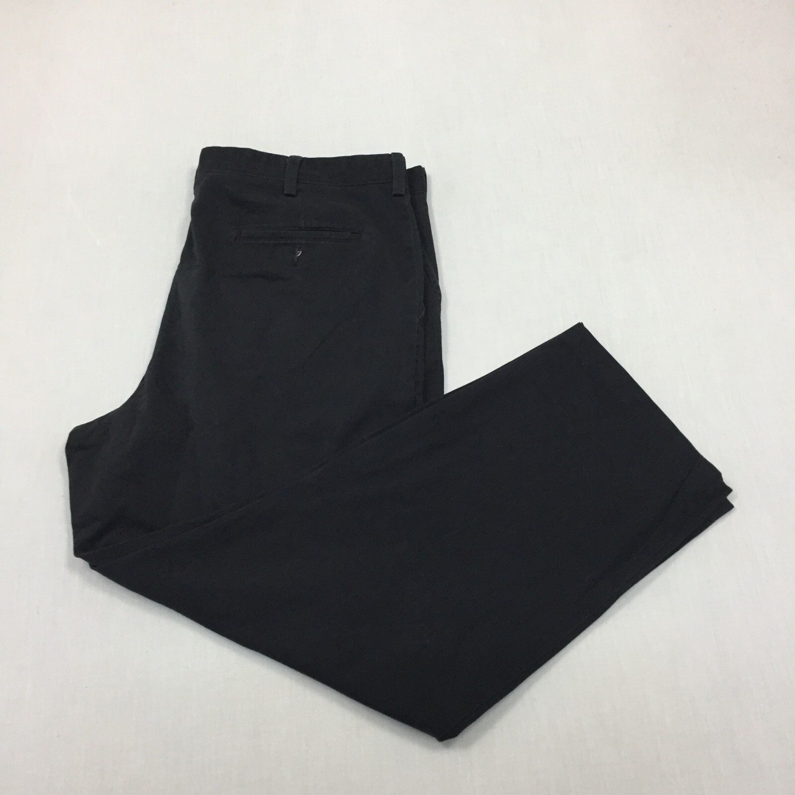 Dockers D3 Chino Trousers Cotton Pants Straight Fit Mens Size 40W 30L Black