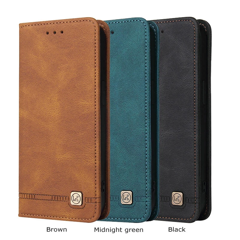 Wallet Leather Case Cover For Samsung Galaxy S25 S24 S23 S22 S21 FE Ultra Plus - image 2 of 4