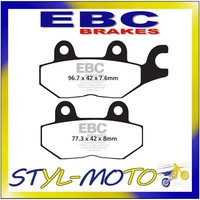 FA215 BeläGe Organisch Vorne Recht Ebc Triumph 750 Trident 1992-1998