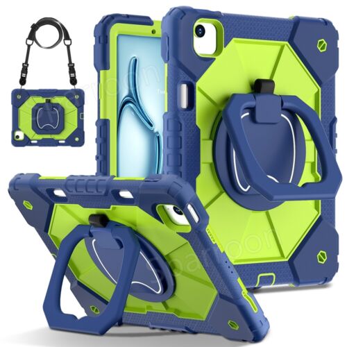 Shockproof Heavy Duty Hard Case for iPad 5/6/7/8/9/10th Gen Air 4 5 Pro 11 2024 - Picture 4 of 126