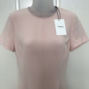 theory modern seamed shift dress