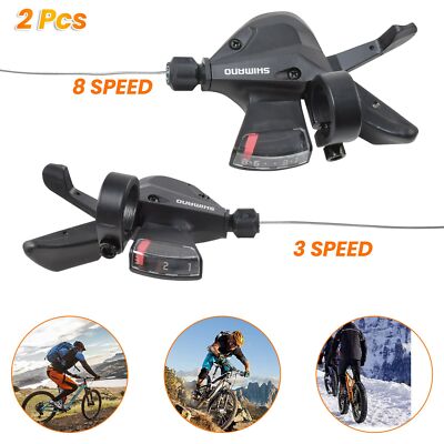 2x Fahrrad Schalthebel Altus MTB SL-M 310 für Shimano 3x8- fach 24Gang Schaltung