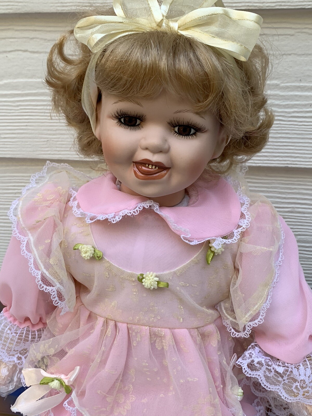 Ashley Belle Collectible Genuine Porcelain Limited Edition Doll 17" Tall eBay