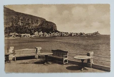 postcard palermo mondello congress fuci travelled 1951 small size