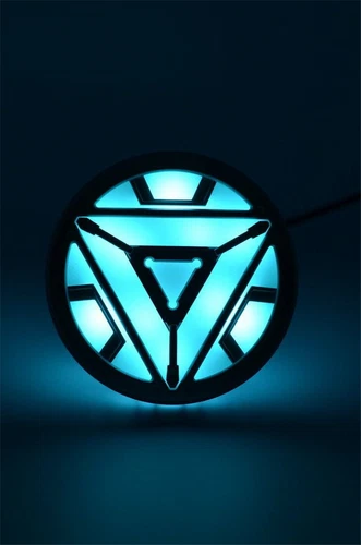 Marvel Iron Man 1:1 Scale Arc Reactor LED Light Tony Stark MK6 Light Prop Gifts - Picture 5 of 21