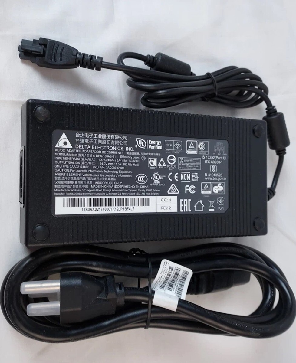 New Original 24V 7.5A 180.0W Adapter for Toshiba TCx 800 6200-E05