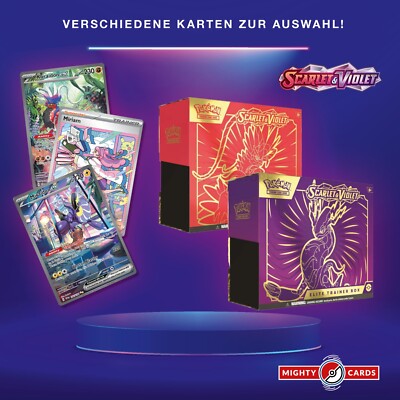 Pokemon Karte Karmesin & Purpur Scarlet & Violet 019/198 - 258/198 Single Cards