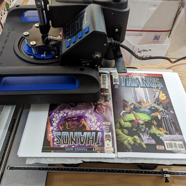 I clean & press collectibles!