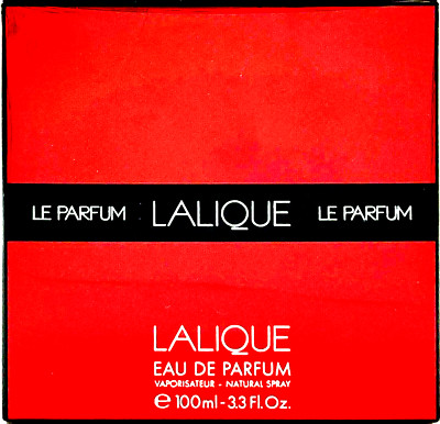 LALIQUE LE PARFUM EAU DE PARFUM SPRAY FOR WOMEN 3.3 Oz / 100 ml BRAND NEW ITEM!