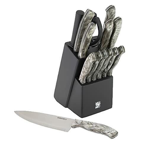 Set Di Posate Da 74 Pezzi In Cassetta Di Legno Acciaio Inox Acciaio I Nero Opaco Baden 350 3 21 168490 12