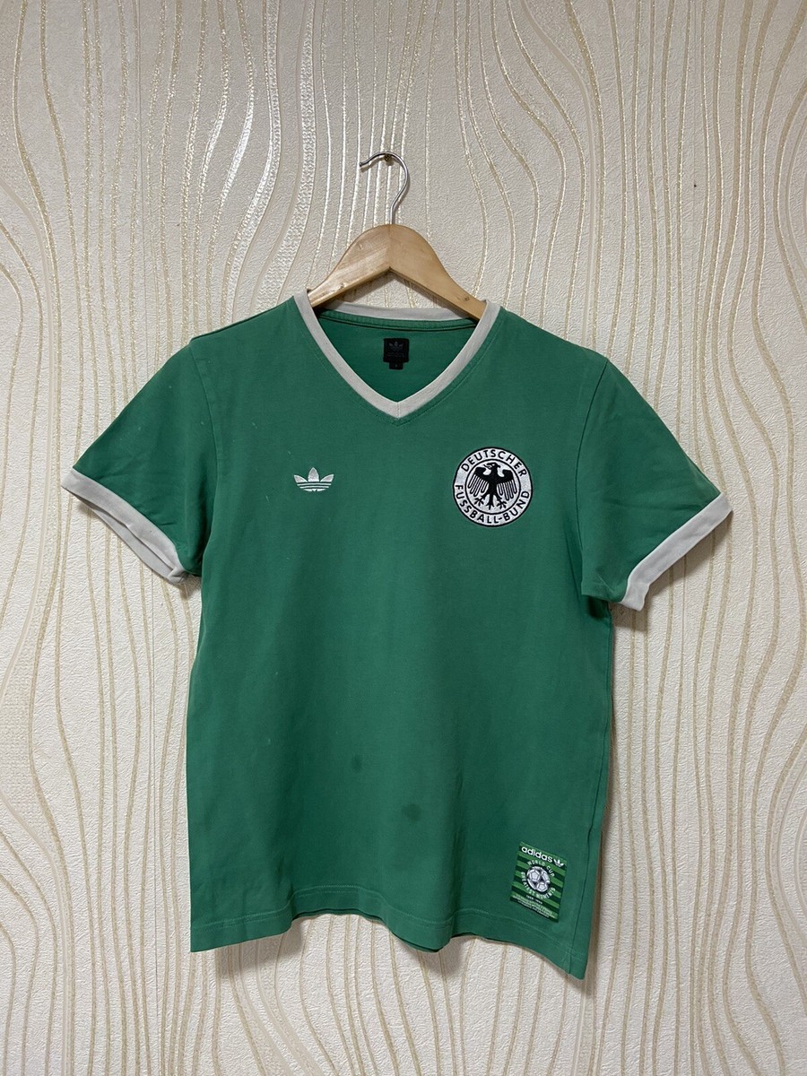 GERMANY RETRO FOOTBALL SHIRT SOCCER JERSEY ADIDAS 705831 sz S | eBay