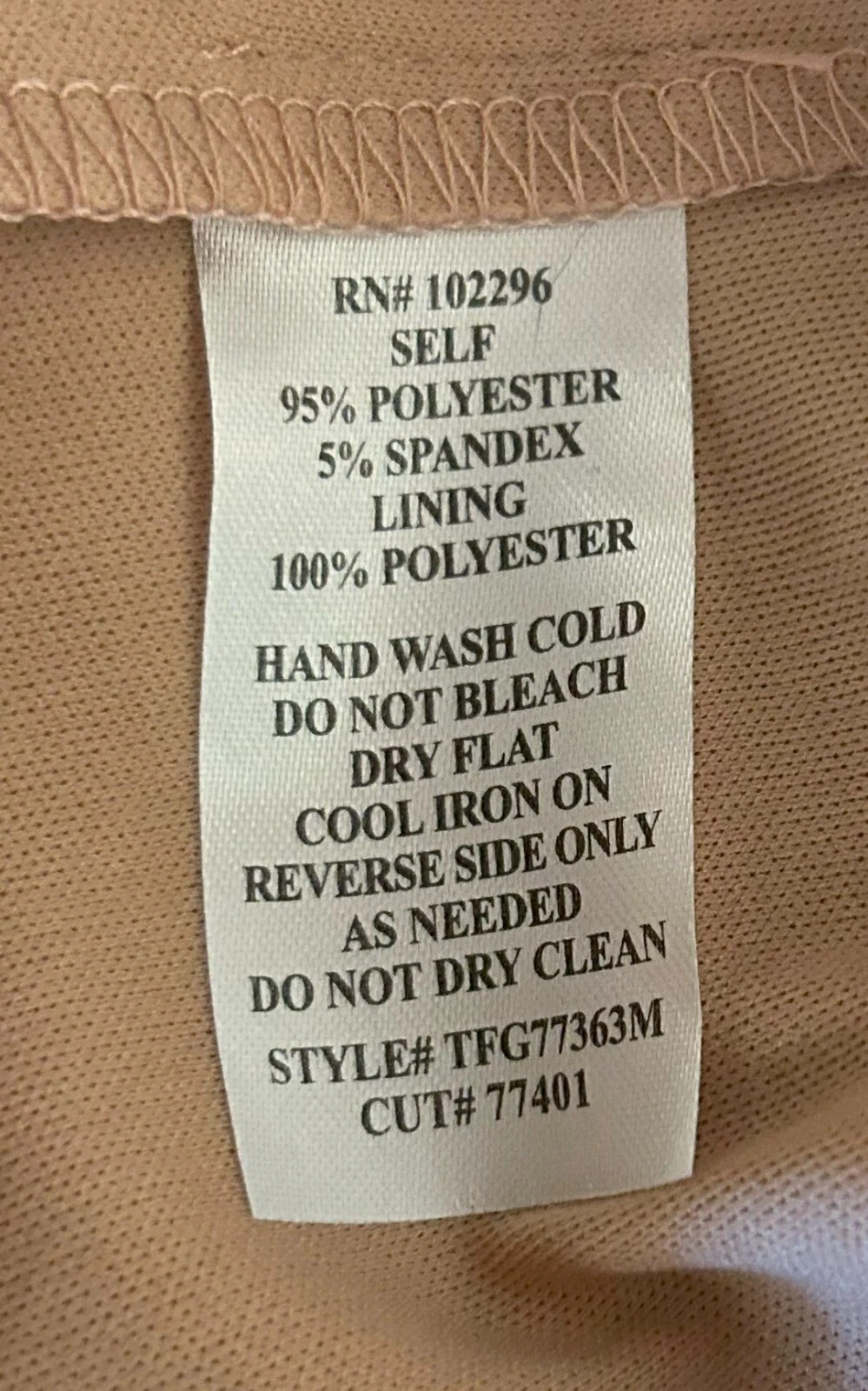 VETEMENTS Abito Connected Apparel G taglia 10