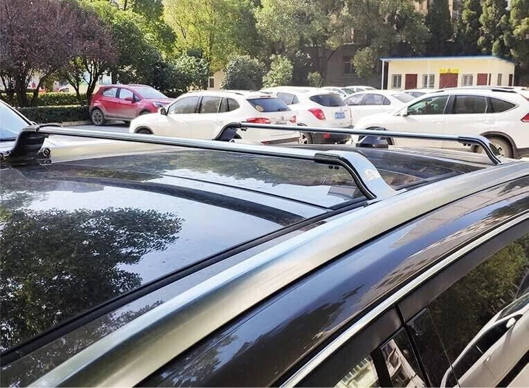 2PCS Cross Bar Fits For Buick Enclave 2008-2017 Roof Rail Luggage Canoe Carrier - Image 4 of 4