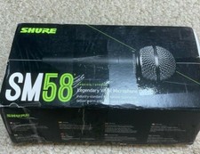 Shure Sm58s Vocal Dynamic Microphone Mic With On Off Switch