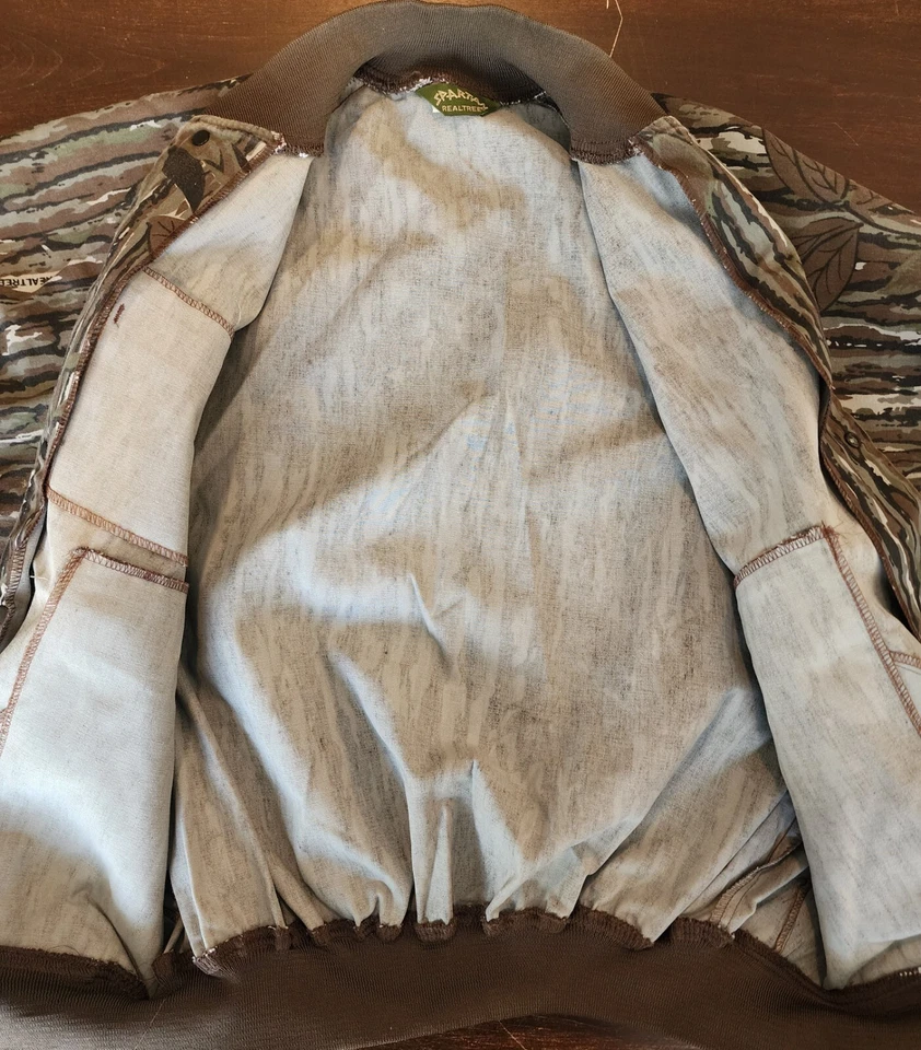 Vintage Spartan Realtree Camouflage Hunting Jacket USA Made Men's Size XL - Image 4 of 4