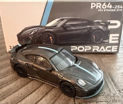 Pop Race PR64-254 992 Stinger GTR Porsche Active Carbon Blue