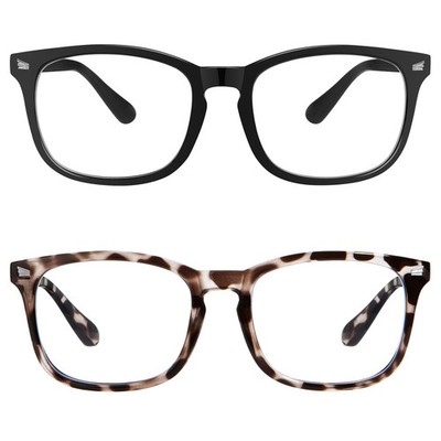 Blue Light Glasses for Woman Men, Blue Light Blocking Glasses, 2 Pack Ultrali...