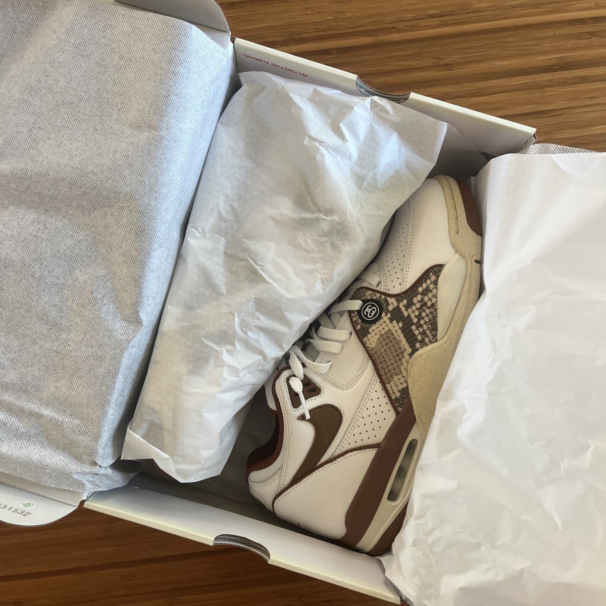 Nike x Stüssy Air Flight 89 Low “white and Pecan” | eBay