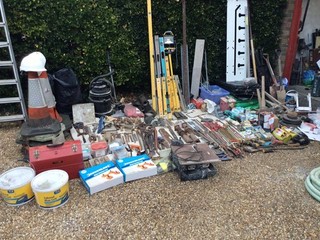 Joblot Tools Massive lot Builders Tools Sds Drill Bits Rubble Sacks Car Boot