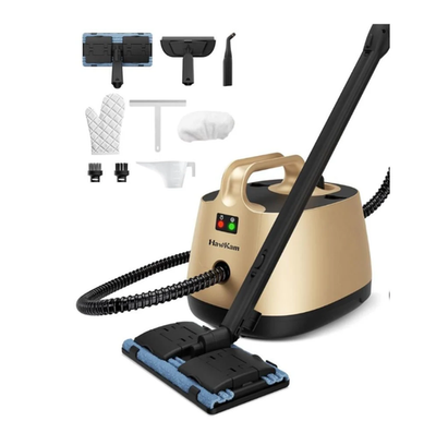 #ad #ad ASPIRON PORTABLE MULTIPURPOSE STEAM CLEANER CA019 5 MINS HEATING 1.5L TANK GOLD $92.32