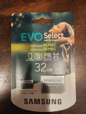 Samsung EVO Select 32GB Class 10 micro SDHC UHS-I Card with Adapter MB-ME32G