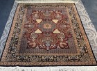 AN ATTRACTIVE 💯 % SILK RUG JOSHEGHAN DESIGN 6’2” X 4’1” — photo 1