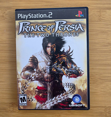 Ubisoft Prince of Persia: The Two Thrones PS2 M NTSC-U/C 2005 w/ Manual